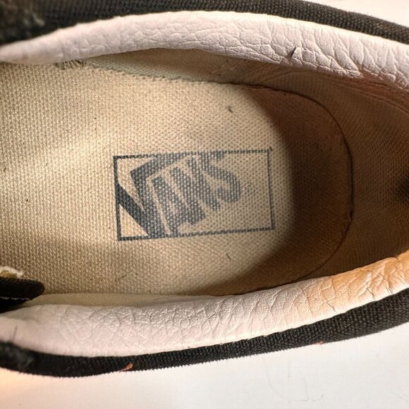 Vintage Vans Old Skool Flame Print Sneakers Women's 8 y2k skate cyber - Picture 10 of 11